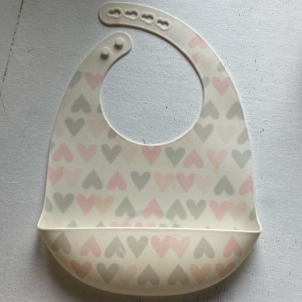 6 Silicone Baby Bibs